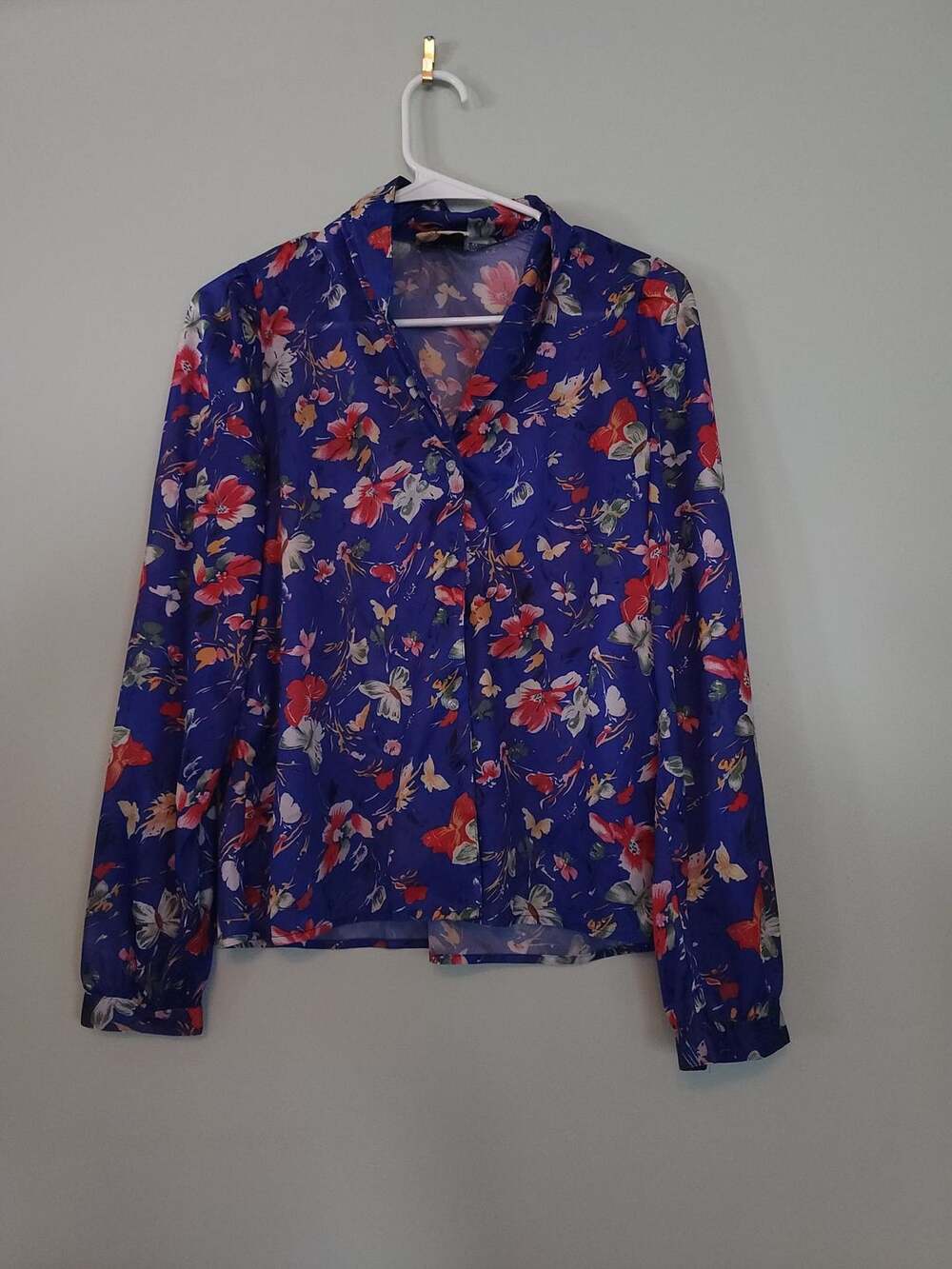 Grandpacore Retrofloral Vintage Organically Grown by Arpeja Floral Button Down